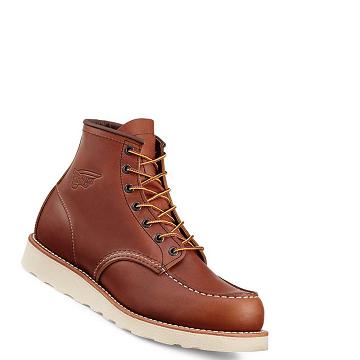 Red Wing Traction Tred 6-inch Soft Tå Arbetskängor Herr Bruna | SE42VRW